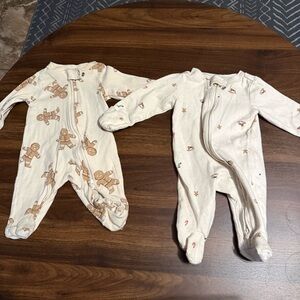 Baby boy Christmas sleeper set